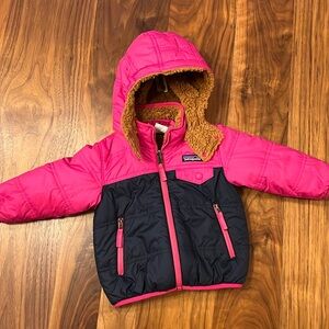 Patagonia Baby Reversible Tribbles Hoody size 12-18 months